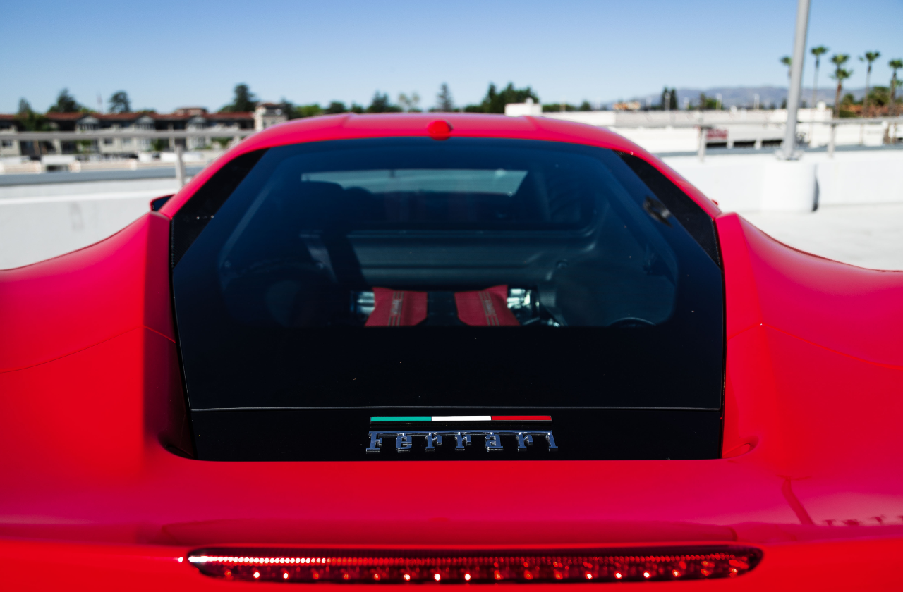 Red Ferrari 488 Coupe (33)