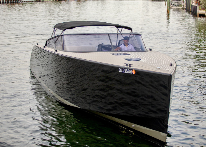 The Black Vandutch Yacht