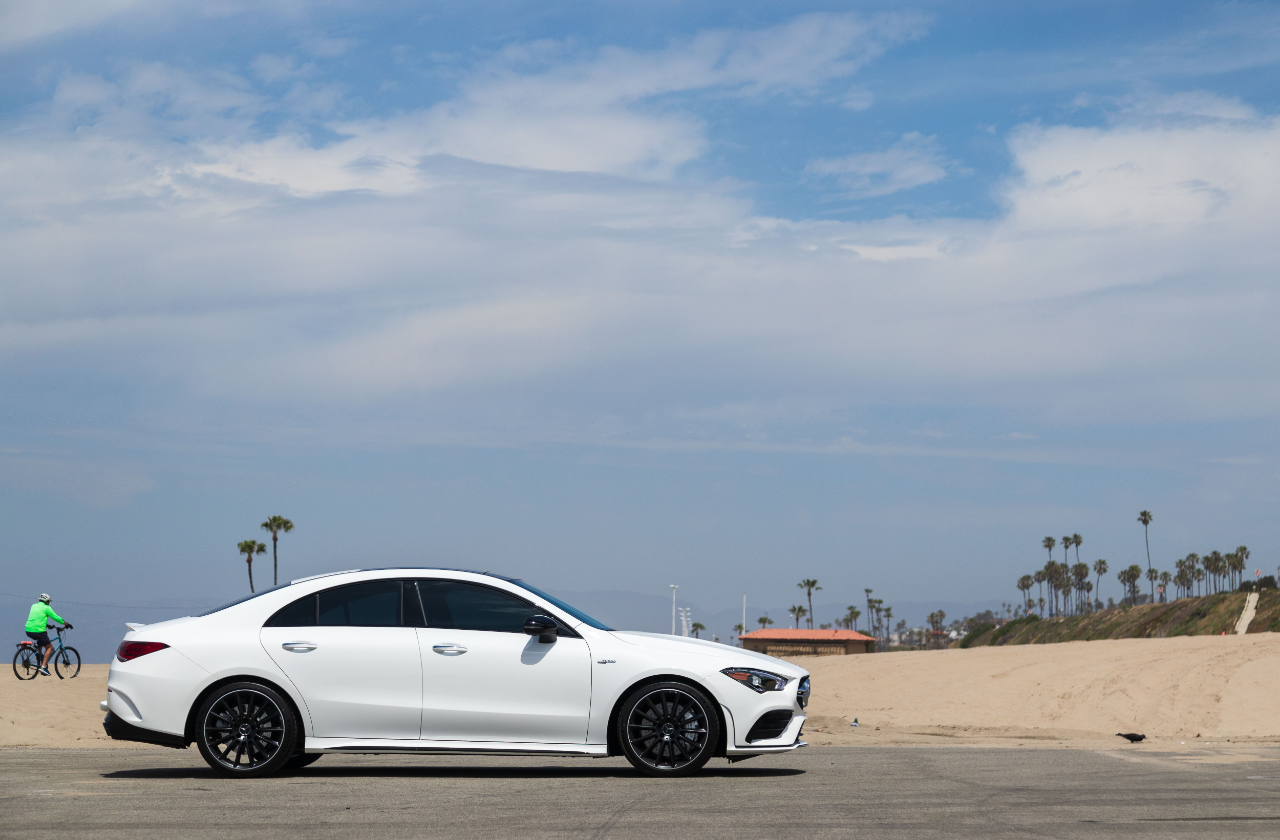 White CLA Mercedes (31)