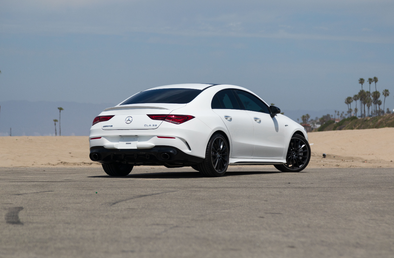 White CLA Mercedes (9)